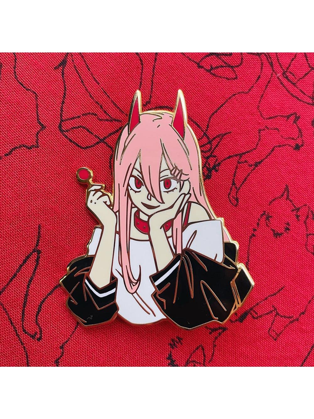 Chainsaw Man POWER Japanese Anime Manga Hard Enamel Pins 077